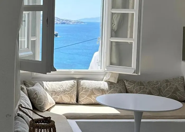 Blue And White Mykonos