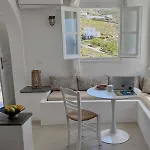 Blue And White Mykonos Appartement